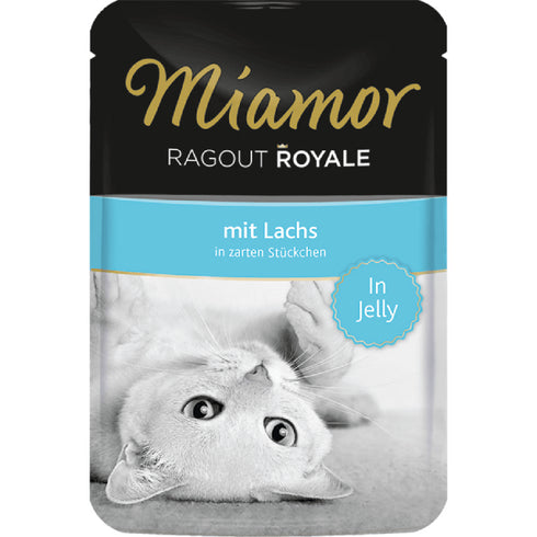 Hrana umeda pentru pisici Miamor Plic Somon 100g